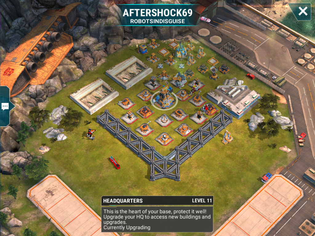 A real level 11 base. However, given that we are starting to get used to level 12-14 bases, this should be a cake walk. Bombing spots are at the mortar and beam or on the other side at the mortar and launcher. Make him hurt.