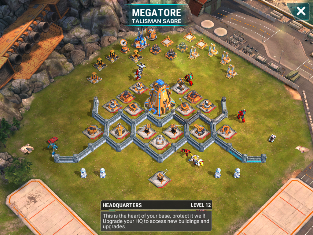 So, meet the challenging challenge prior to the Commander. A level 12 base with decent defenses.